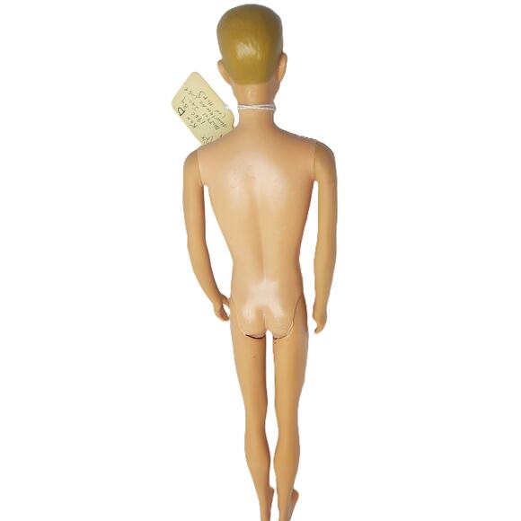 Vintage Early 1960's Straight Leg Ken With Blond Molded Hair - Picture 4 of 12